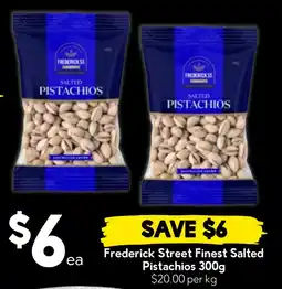 Drakes Frederick Street Finest Salted Pistachios offer