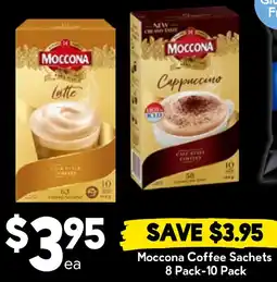 Drakes Moccona Coffee Sachets offer