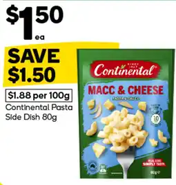 Woolworths Continental Mac & Cheese offer