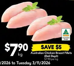 Drakes Australian Chicken Breast Fillets offer