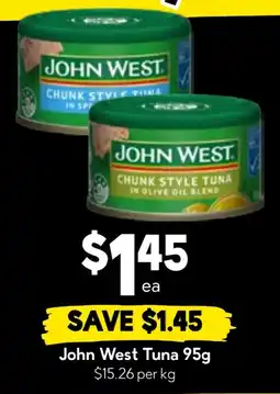 Drakes John West Tuna offer