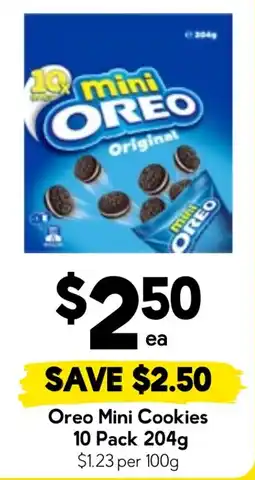 Drakes Oreo Mini Cookies offer