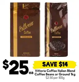 Drakes Vittoria Coffee Italian Blend offer