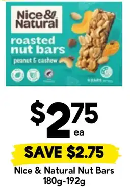 Drakes Nice & Natural Nut Bars offer