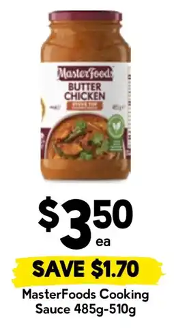 Drakes MasterFoods Cooking Sauce offer
