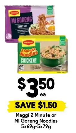 Drakes Maggi 2 Minute Noodles offer