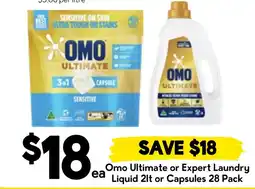 Drakes Omo Ultimate Laundry offer