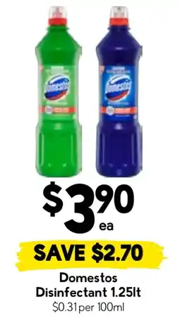 Drakes Domestos Disinfectant offer