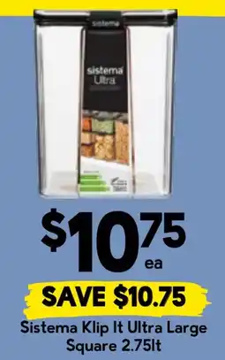 Drakes Sistema Klip It Ultra Large Square offer