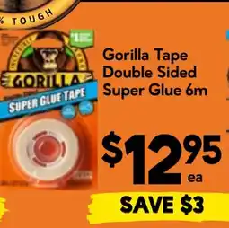 Drakes Gorilla Tape Double Sided Super Glue offer
