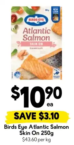Drakes Birds Eye Atlantic Salmon Skin On offer