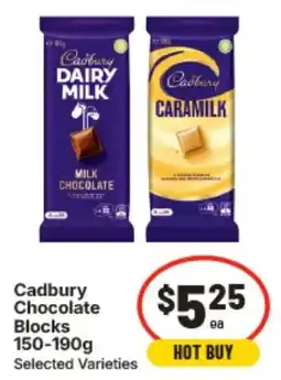 IGA Cadbury Chocolate Blocks offer