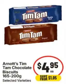 IGA Arnott's Tim Tam Chocolate Biscuits offer