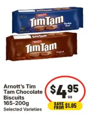 Arnott's Tim Tam Chocolate Biscuits