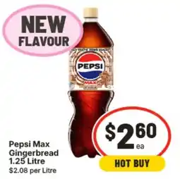 IGA Pepsi Max Gingerbread offer