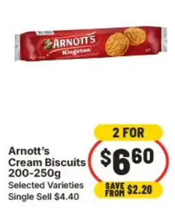 IGA Arnott's Cream Biscuits offer