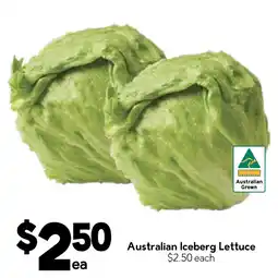 Drakes Australian Iceberg Lettuce offer