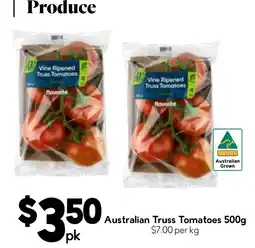 Drakes Australian Truss Tomatoes offer