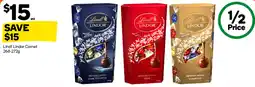 Woolworths Lindt Lindor Comet Assorted offer