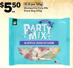 Woolworths Woolworths Party Mix offer
