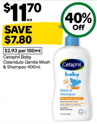 Cetaphil Baby Calendula Gentle Wash & Shampoo