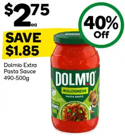 Woolworths Dolmio Bolognese Pasta Sauce offer