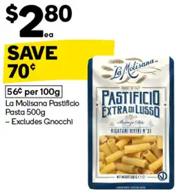 Woolworths La Molisana Pastificio Pasta offer