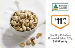 Foodworks Best Buy Pistachios offer