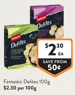 Foodworks Fantastic Delites offer