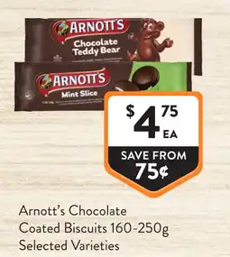 Foodworks Arnott's Chocolate Coated Biscuits offer