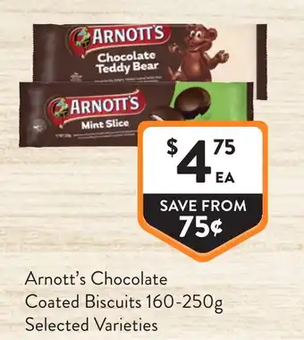 Arnott's Chocolate Coated Biscuits