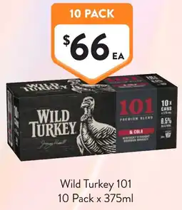 Foodworks Wild Turkey 101 offer