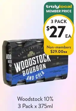 Foodworks Woodstock 10% offer