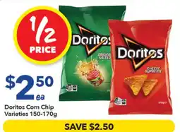 Ritchies Doritos Corn Chip Varieties offer