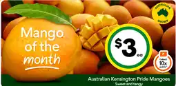 Woolworths Australian Kensington Pride Mangoes offer
