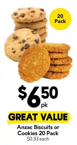 Drakes Anzac Biscuits or Cookies offer