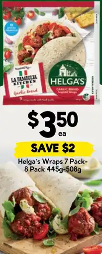 Drakes Helga's Wraps offer