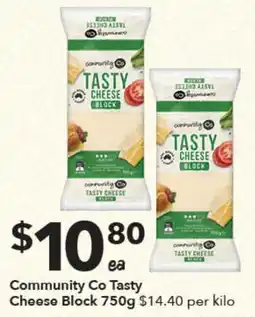 Ritchies Community Co Tasty Cheese Block offer