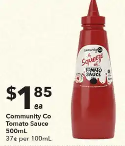 Ritchies Community Co Tomato Sauce offer