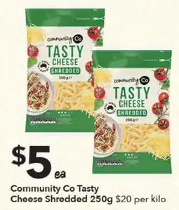 Ritchies Community Co Tasty Cheese Shredded offer