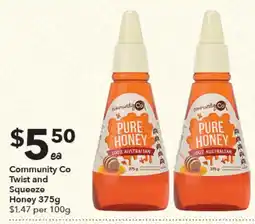 Ritchies Community Co Twist and Squeeze Honey offer
