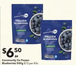 Ritchies Community Co Frozen Blueberries offer