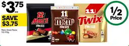 Woolworths Mars Share Packs offer