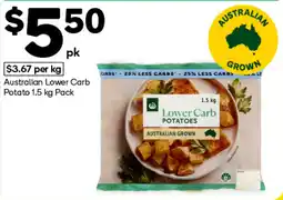 Woolworths Lower Carb Potatoes offer