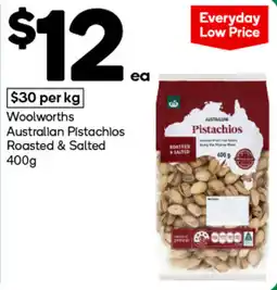Woolworths Australian Pistachios offer