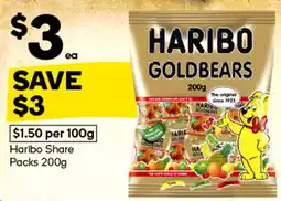 Woolworths Haribo Share Packs offer
