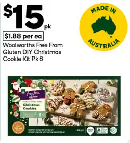 Woolworths Free From Gluten Christmas Cookies offer