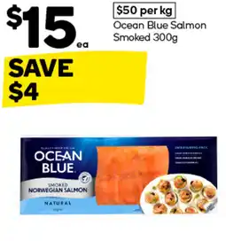 Woolworths Ocean Blue Smoked Norwegian Salmon offer