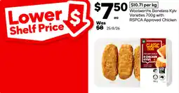 Woolworths Woolworths Boneless Kyiv Varieties offer