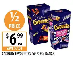 Supabarn Cadbury Favourites offer